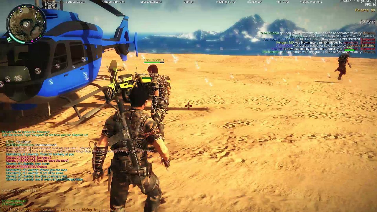 Just Cause 2 Multiplayer | Stunts and Shenanigans