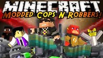 Minecraft Modded Cops N Robbers - MECH SUIT MOD!