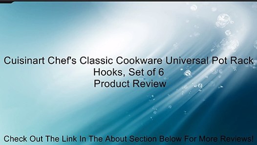Cuisinart Chef S Classic Cookware Universal Pot Rack Hooks Set Of