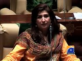 Shehla Raza Called Leader Of Opposition 'Son', While Shehryar Mahar Called Her 'Mother'-07 Apr 2015