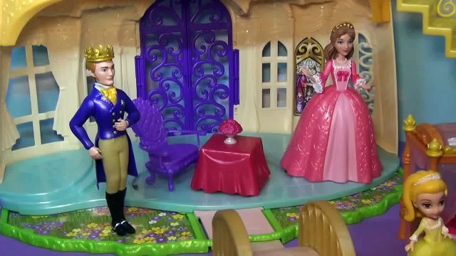 Play Doh Disney Junior Sofia the First How to Make a Play Doh Bed for Princess Amber