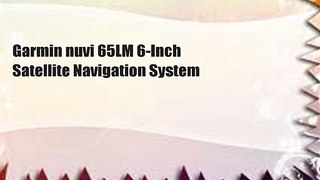 Garmin nuvi 65LM 6-Inch Satellite Navigation System