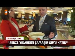 Sebze yıkarken Çamaşır suyu katın önerisine ev hanımları nasıl tepki gösterdi