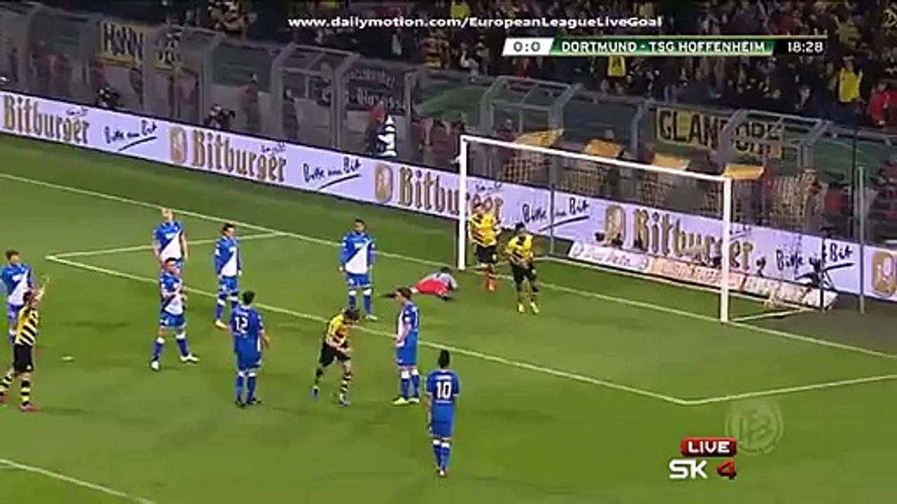Neven Subotic 1:0 | Borussia Dortmund - Hoffenheim 07.04.2015 HD