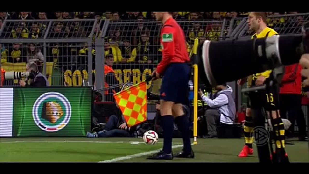 Goal Subotic - Dortmund 1-0 Hoffenheim - 07-04-2015
