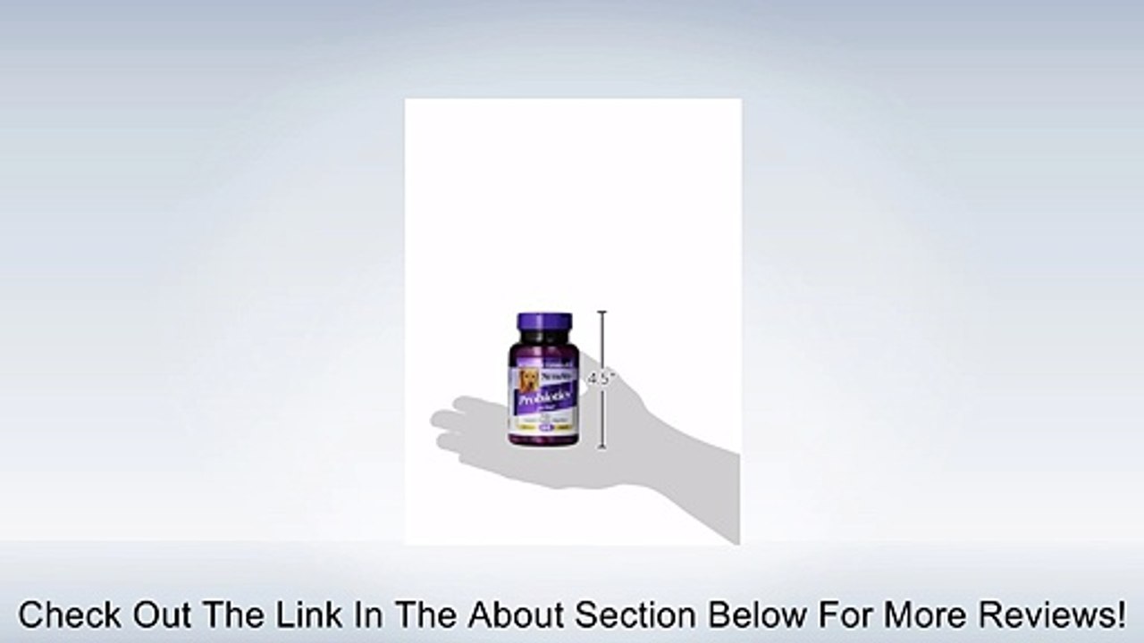 Nutri-Vet� Probiotics Capsules for Dogs Review