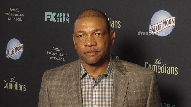 LA Clippers Coach Doc Rivers FX's The Comedians Red Carpet Premiere Arrivals