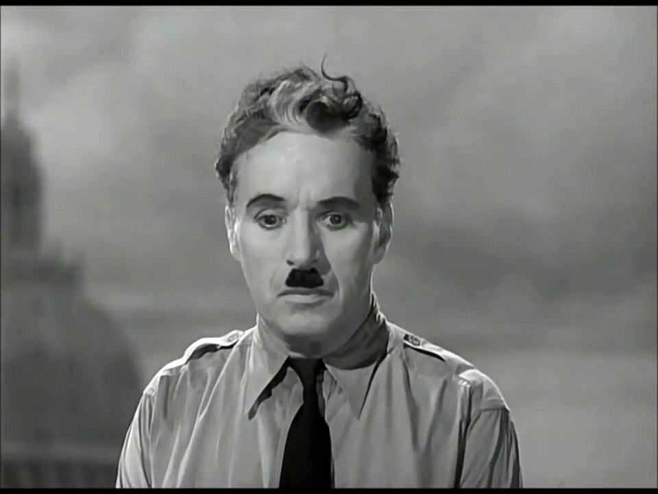 Charlie Chaplin - Le dictateur, le discours