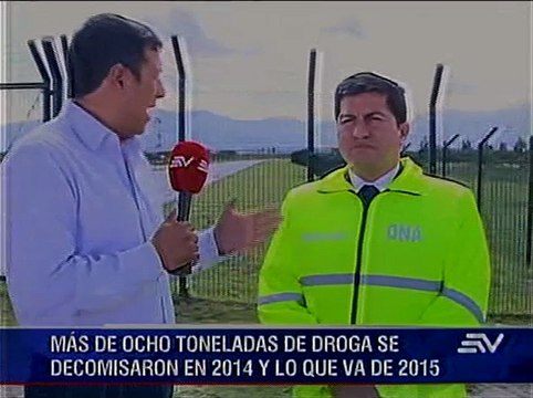 8 toneladas de droga incautadas en Guayaquil serán quemadas en Quito