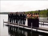 OMG!!! Wedding Spoiled - All Couples Fell into lake