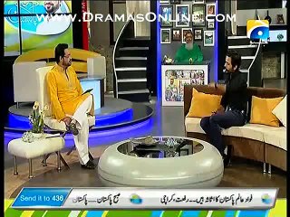 Fawad Alam telling two very cute & sweet incidents with younis khan & his father on live tv