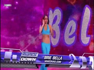 SMACKDOWN 10-10-2008 Nikki Bella vs Natalya