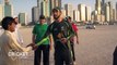 Australian Cricketer MAXWELL playing with Pakistani people in Dubai Grow Up Entertainment