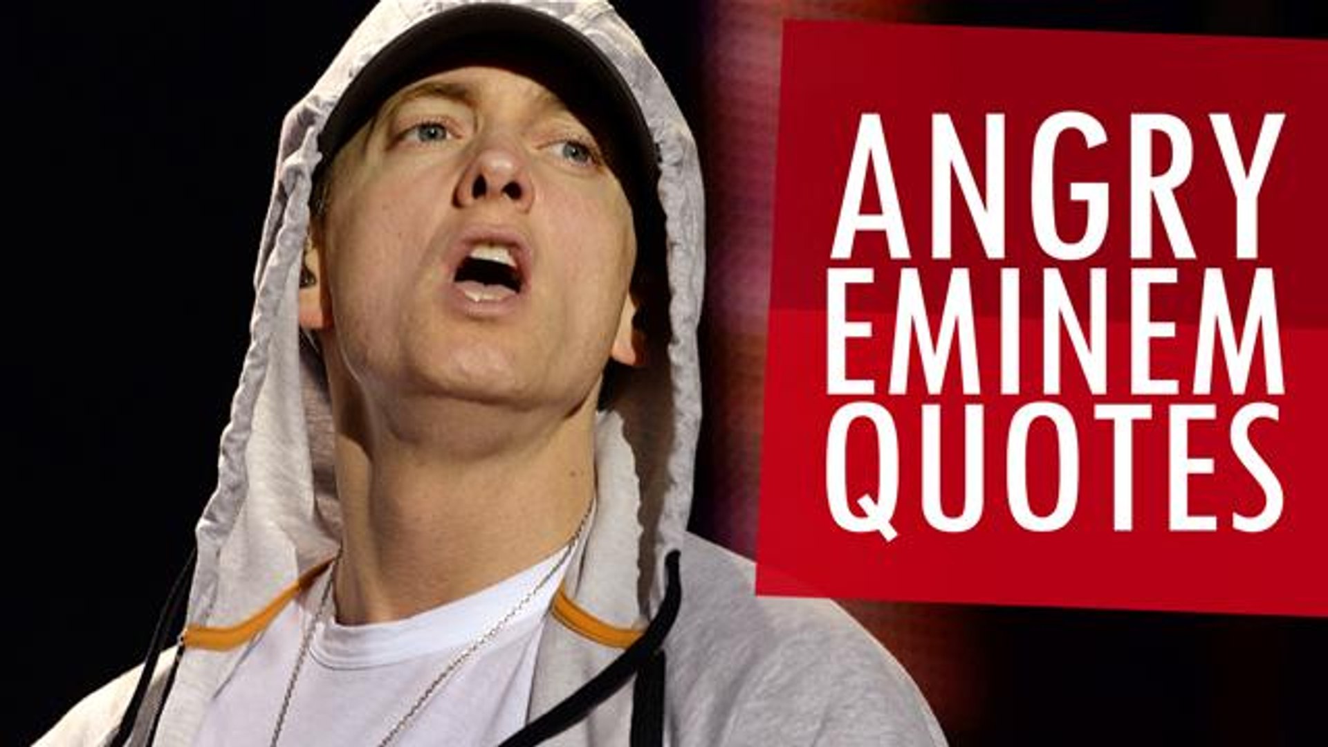 ⁣Angry Eminem Quotes