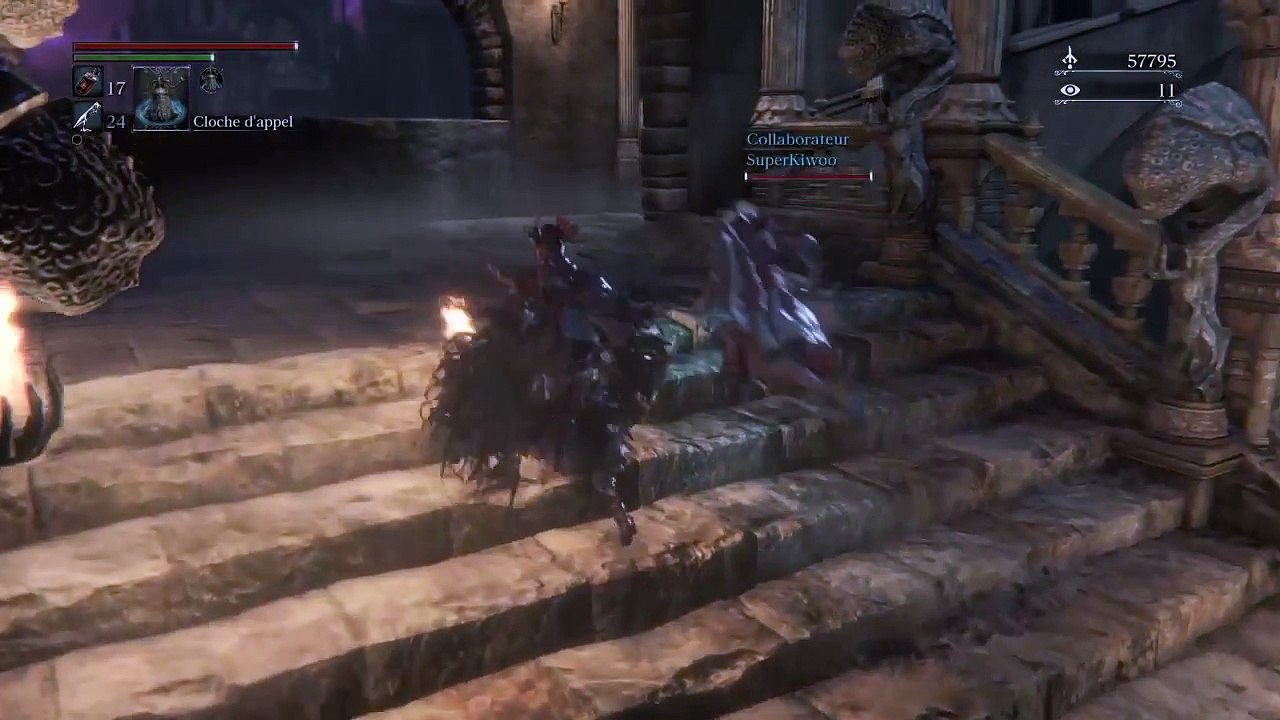 Bloodborne Boss cooperation Emissaire Céleste