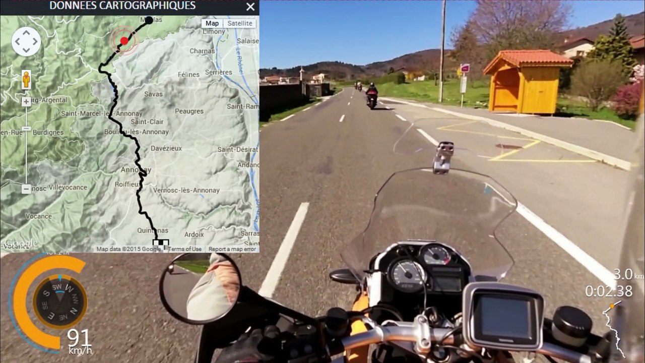 Incrustation sur Vidéo avec Virb Elite