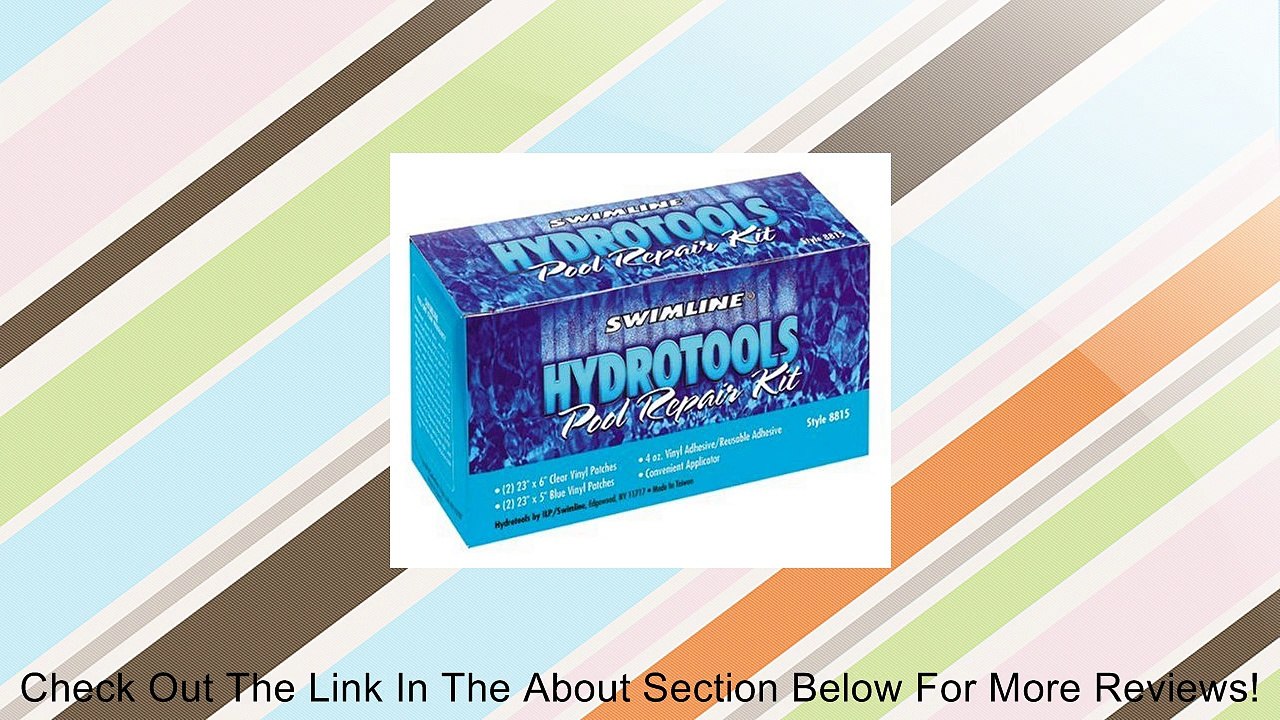 Hydro Tools Vinyl Pool Liner Repair Kit Review