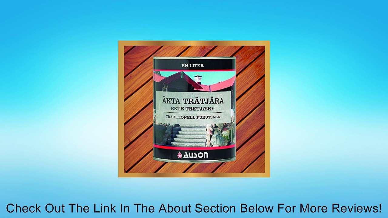 Genuine Pine Tar - 1 Lt 100% organic Review