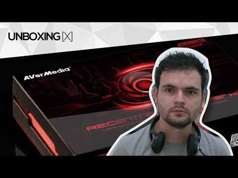 Unboxing da AverMedia Game Capture HD 2