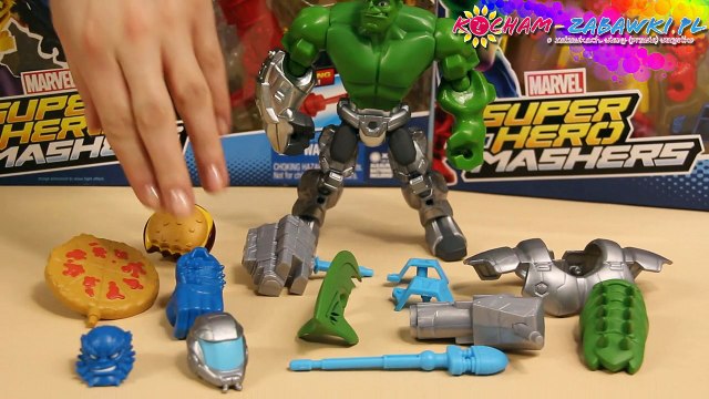 Hulk - Avengers - Super Hero Mashers - Marvel - Hasbro - B0678 B0677 - Recenzja