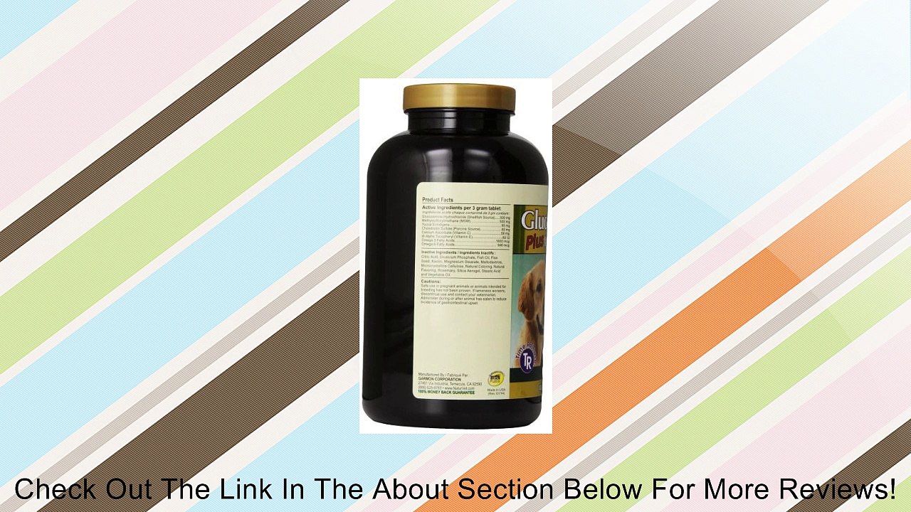 NaturVet TR Glucosamine DS with MSM Tablets Review