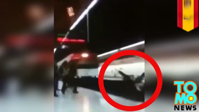 شرطي اسباني يتعرض للدفع ليقع على سكة القطار ويموت