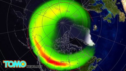 أضوية الشمال المذهلى وألوان الطيف السبعة التي تبعد عشرات السنين