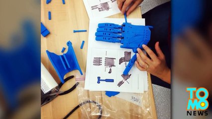 الطابعة الثلاثية الأبعاد والأطراف الصناعية روبرت داون جي آر