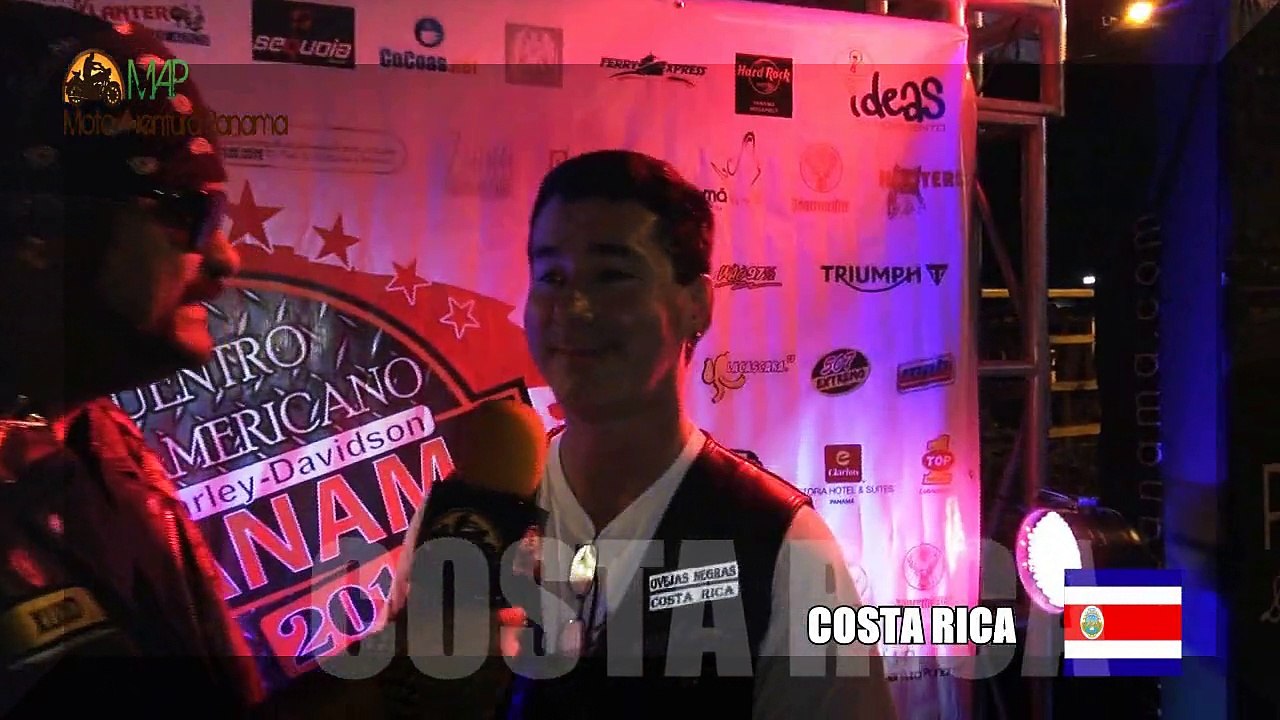 Encuentro Centroamericano Harley Davidson Panamá 2015 - MAP