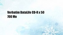 Verbatim DataLife CD-R x 50 700 Mo