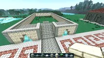 Minecraft Let's Build - a Roman Bath House!