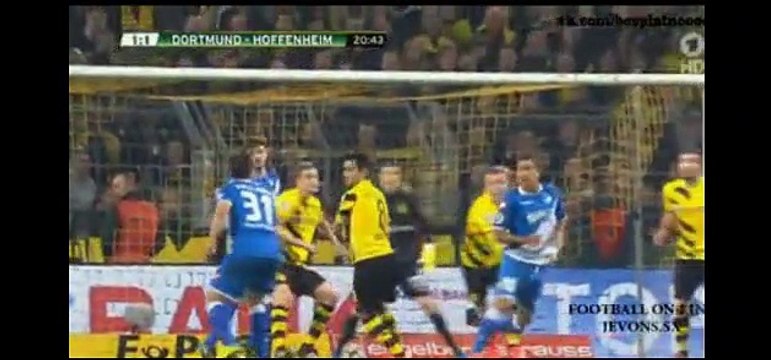 07.04.2015 - All goals & Full highlights - BV Borussia Dortmund vs TSG Hoffenheim