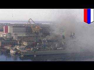 Nuclear submarine accident: Russian sub catches fire during repairs in Zvezdochka shipyard