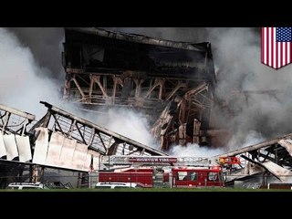 GE plant fire: storage facility destroyed, no injuries reported