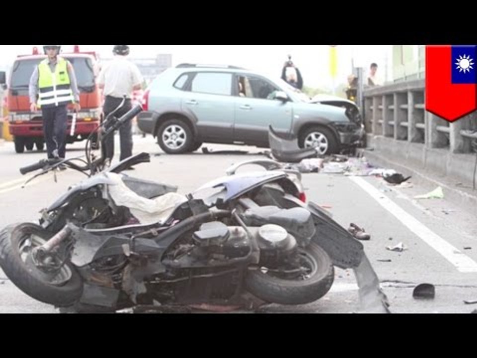 Fatal dash cam crash: Head on collision, student dozes off and kills 2 scooter riders