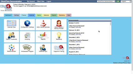 Click4Time - Creating & Managing Services