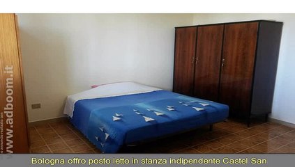 Download Video: BOLOGNA, CASTEL SAN PIETRO TERME  POSTO LETTO IN STANZA INDIPENDENTE  CASTEL SAN PIETRO  MQ 16 AFFITTO EURO 260