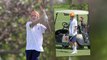 Justin Bieber Plays A Round Of Golf in Hawaii