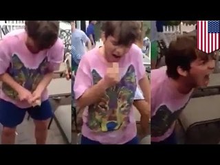 CRUAUTÉ ANIMALE : WTF?! Un membre d'une fraternité américaine dévore la tête d'un hamster vivant