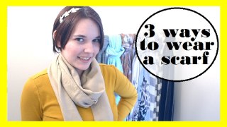3 Ways To Wear A Scarf | Featuring MoonCats