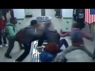 Atak w metrze w Filadelfii - policja szuka sprawców