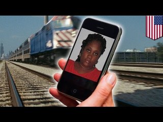 Kobieta uderzona przez pociąg podczas zabawy telefonem