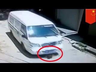 Kind in China überfahren und überlebt