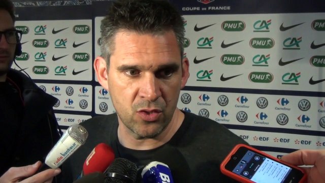 La réaction de Jocelyn Gourvennec après AJA-EAG