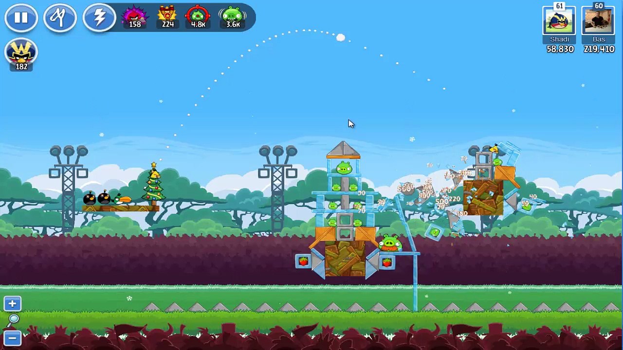Angry Birds Friends Tournament Week 151  Level 6 | power up  HighScore ( 220.260 k )