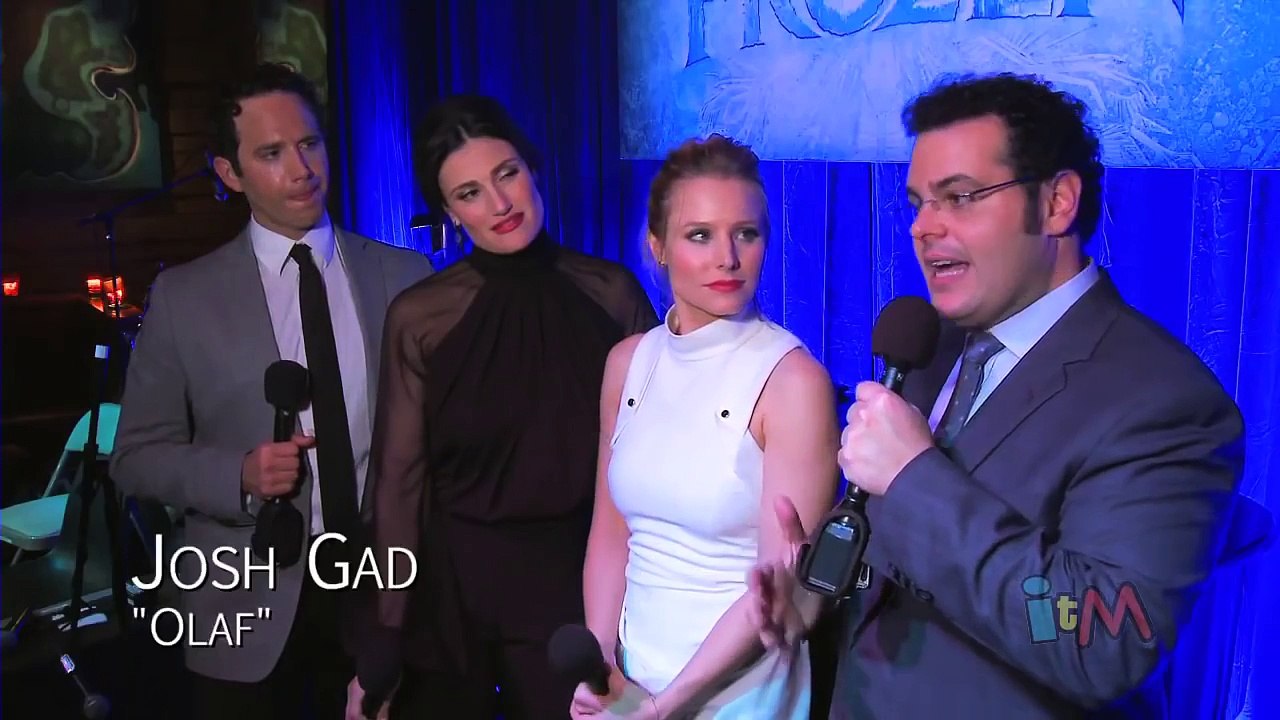 "Frozen" stars sing live in Disney music celebration - Idina Menzel, Kristen Bell, Josh Gad