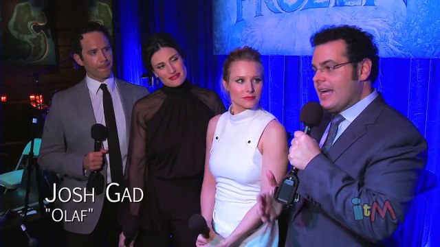 Frozen stars sing live in Disney music celebration - Idina Menzel, Kristen Bell, Josh Gad