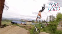 Dolphin-Like Spasm To Face-Plant On Mountain Bike | Epic Fails