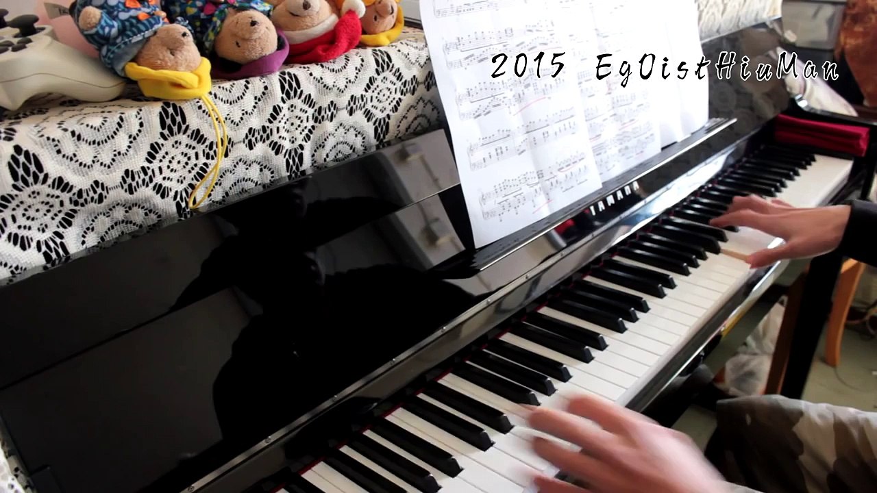 TVアニメ「艦隊これくしょん -艦これ-」(kantai collection -Kancolle- )OP 海色（みいろ）(Miiro) Piano arr.EgOistHiuMan HQ