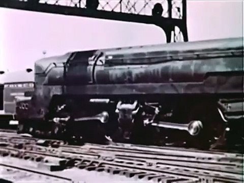 T1 4-4-4-4 Duplex Steam Locomotives - 1940's Pennsylvania Railroad Steam Trains - Ella73TV